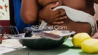 Sri Lankan Surprise fuck-a-thon While Making Dinner