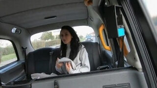 'Fake cab Alyssa gift plumbed in the backside by a cab driver in Prague'