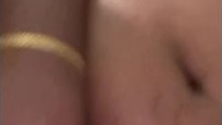 Sri lankan monstrous tits with dark-hued nip