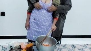 Pakistani Village Wife Has Anal Sex In Kitchen While She Is Cooking With Clear Hindi Audio