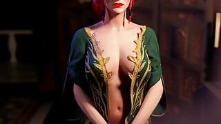 Triss Merigold The best deep throat from The greatest Sorceress (The Witcher XXX) (3D manga pornography pornography, deep throat) by fantasy Reality