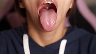 Lengthy Tongue Fetish and Uvula Fetish