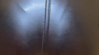 Cock-squeezing Leather backside