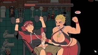 Spooky Milk Life [ Taboo anime porn game PornPlay] Ep.23 female dominance hj at the gym