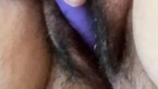 A tiny Bullet Vibe have fun pierced cooch wand mature cougar plumper