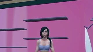 Custom-built Female three dimensional : handsome custom-builtizing Sexy girl Gameplay With Hindi Story - Episode-05