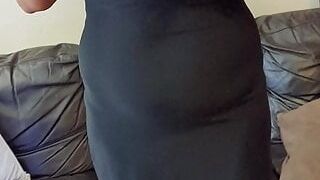 Fresh sundress and fresh pantyhose, how does my fifty-plus mature figure glance in these?