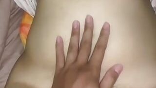 Tart wifey got finger-tickled by stranger