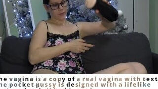 Anna demonstrates vulva romp fucktoy from Sohimi