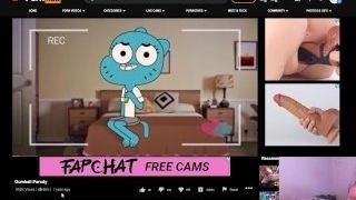 The astounding nail Of Gumball Gumball pornography Parody GUMBALL deepthroats nailS AND blows a load rock hard Film college