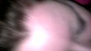 POV clip with my chunky spouse licking my hairy balls and asshole