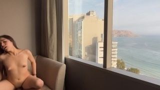 'Fucking stiff in a motel, I expect my bf never witnesses this video'