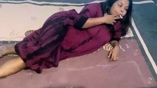 Plus-size Indian Housewife harsh Hardsex