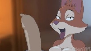 Foxington Fox Gets romped hairy Yiff cartoon Compilation The Bad dudes