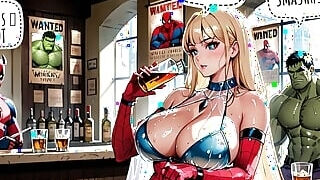 AI Generated Uncensored Anime Comics Of nasty Indian chicks With nasty Superheroes