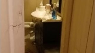 2:30 am witnessed roommte going into toilet so i recorded