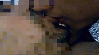 Sultry, voluptuous, lusty smooch & dirty oral by My wifey Priya on the motel couch ! Slowmo ! E26_Mix