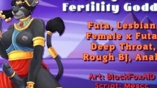 Bred by the futa fertility queen - Futa on chick softcore Audio