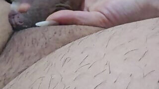 Step mommy in sofa with sightless step stepson hand job his dinky