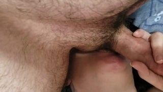 'WIFE LICKS MY BALLS AND BLOWS ME TILL I CUM ON HER FACE'
